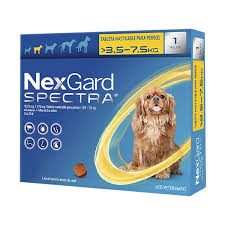 Nexgard Spectra Desparasitante Antipulgas Y Garrapatas Para Perros