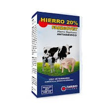 Hierro Inyectable 100 Ml,Agrolandia