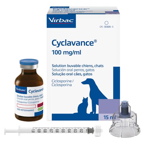 Cyclavance 100 Ml Gatos Y Perros Tratamiento Dermatitis Alérgica Crónica