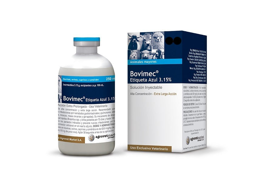 Bovimec Azul 3.15 % X 100 Ml