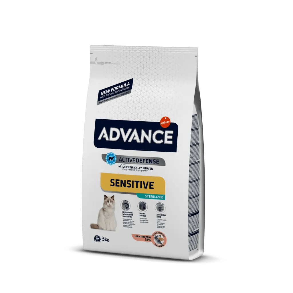 Advance Gato Sensitive Sterilized Alimento Para Gatos